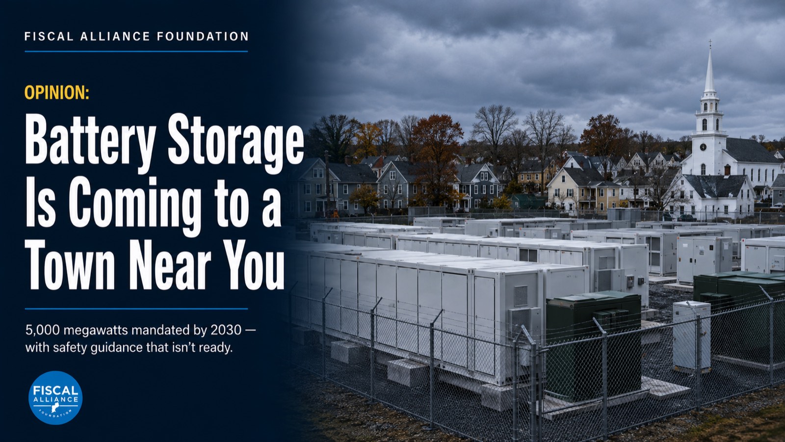 Battery energy storage systems, coming to a town near you